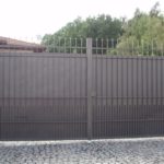 protipohledová úprava brány plotu Premium Nela Plus